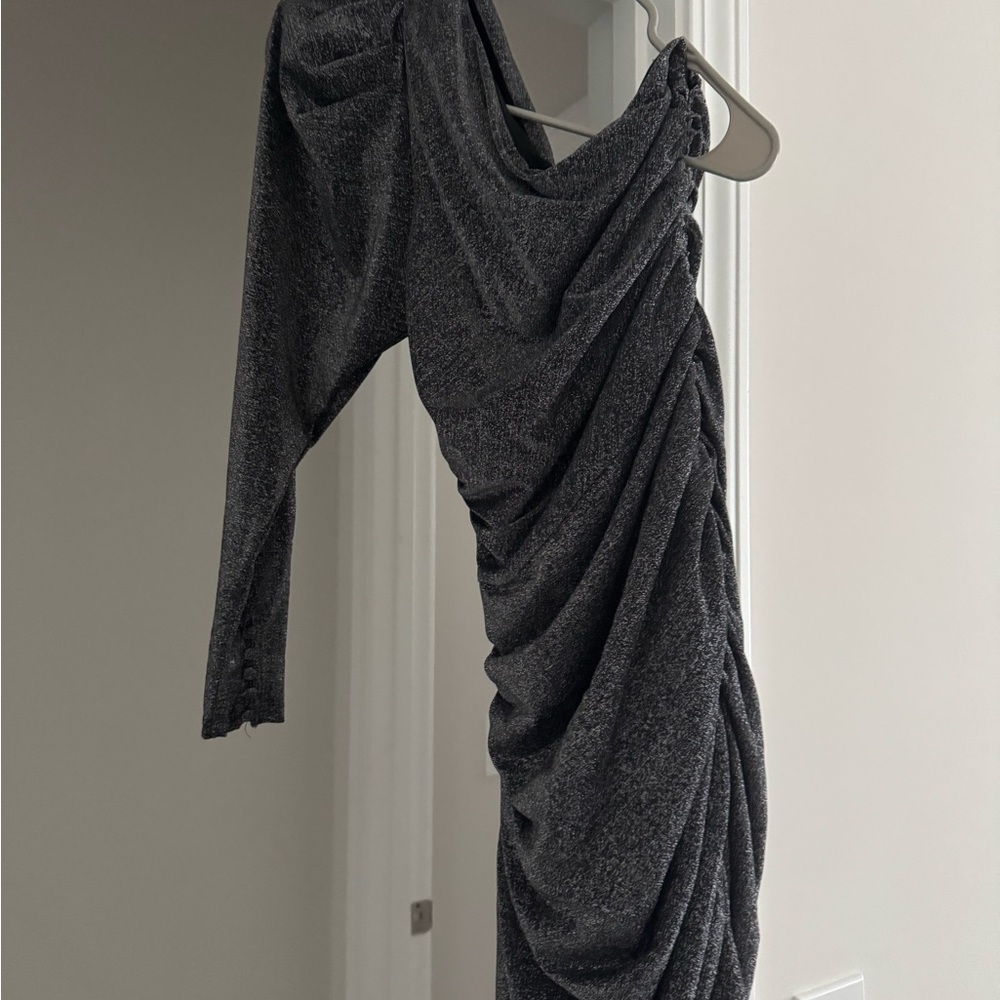 LPA Shimmering Black Dress